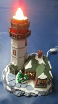 Christmas Cove Lighthouse Snow Village Depart 56 Showroom Model 11 X 10 - £67.26 GBP