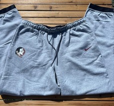 Nike Fsu Fleece Sweatpants Florida State Pants Rare Nwot 3XL Team Issue Head - £38.03 GBP
