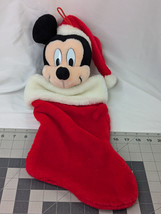 Mickey Mouse Christmas Stocking Plush 21 Inch Stuffed Animal Toy - $19.95