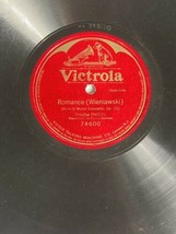 Jascha Heifetz - Romance - Victrola 78rpm W/ Andre Benoist - £15.14 GBP