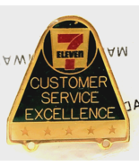 7-Eleven Customer Service Excellence Pin Employee Award Vintage Company ... - $18.24 CAD