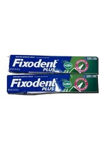 Set Of 2 Fixodent PLUS Denture Adhesive CREAM Scope Flavor 2oz - $13.19