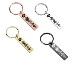 Spotify Code Keychain, Personalized Music Code Gift for Music Lovers, Cu... - £11.07 GBP+