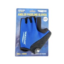 YakGear Blue Paddling Gloves Blue Black Small / Medium Angler New - £10.92 GBP