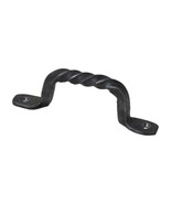 4-Inch Twisted Wrought Iron Pull Handles - Set of 6 - $65.64 CAD