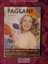 Pag EAN T Magazine September 1946 Virginia Welles Ingrid Bergman Linda Christian - £9.33 GBP