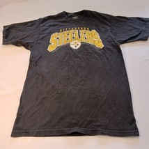 Reebok Short Sleeves NFL Pittsburgh Steelers Black Men&#39;s Cotton T-shirt ... - $191.28 MXN