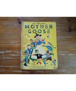 First Edition The Giant Golden Mother Goose 1948 Vintage Children&#39;s Book HC - £18.80 GBP