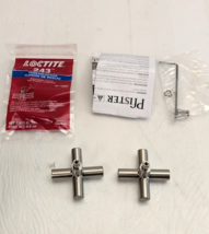 Pfister HHL-049TNTK Tenet 2-Handle Cross Handle Trim Kit in PVD Brushed ... - $23.66