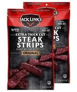 Jack Link’s Steak Strips, Beef Jerky, Extra Thick Cut 9g of Protein (Pac... - £27.52 GBP