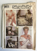 Simplicity 8530 Pattern One Size Uncut Wedding Accessories Vintage 1988 - $10.10