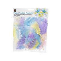 EC Turkey Feathers 60g - Pastel - £29.37 GBP