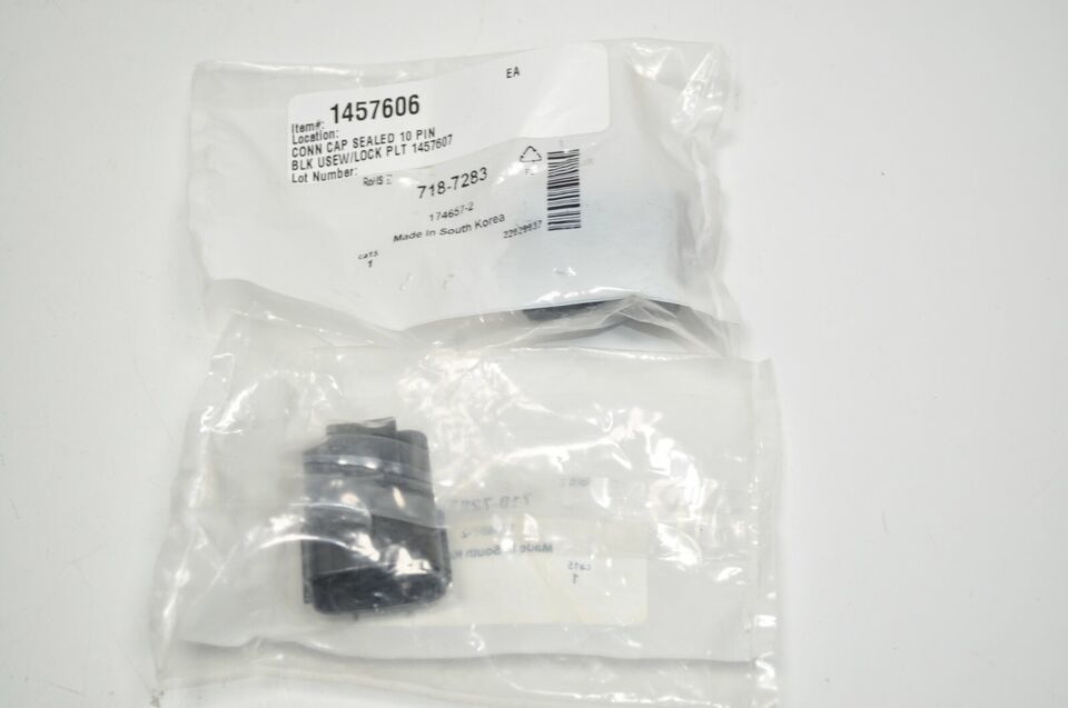 NEW LOT of 2  TE TYCO AMP 174657-2 Connector Housing,Receptacle, 10 Posi... - $11.39