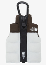 The North Face Nuptse Vest Keyring Bag Keychain Accessory White NWT NA5A... - $46.43