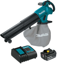 Makita XBU07SM1 18V LXT Brushless Cordless Blower / Vacuum Mulcher Kit - $460.99