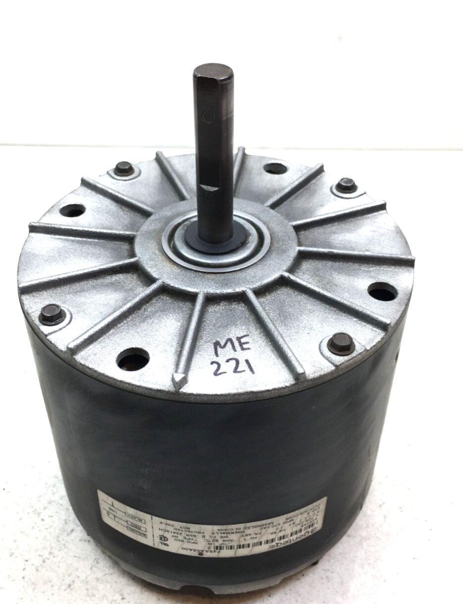 Genteq F48AA68A50 Fan Motor 428548 1/4 HP 208-230 V 850 RPM used #ME221 - $115.00