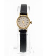 Universal Geneve 18k or Jaune Femmes Remontage Montre 732 Cuir Bande - €881,76 EUR