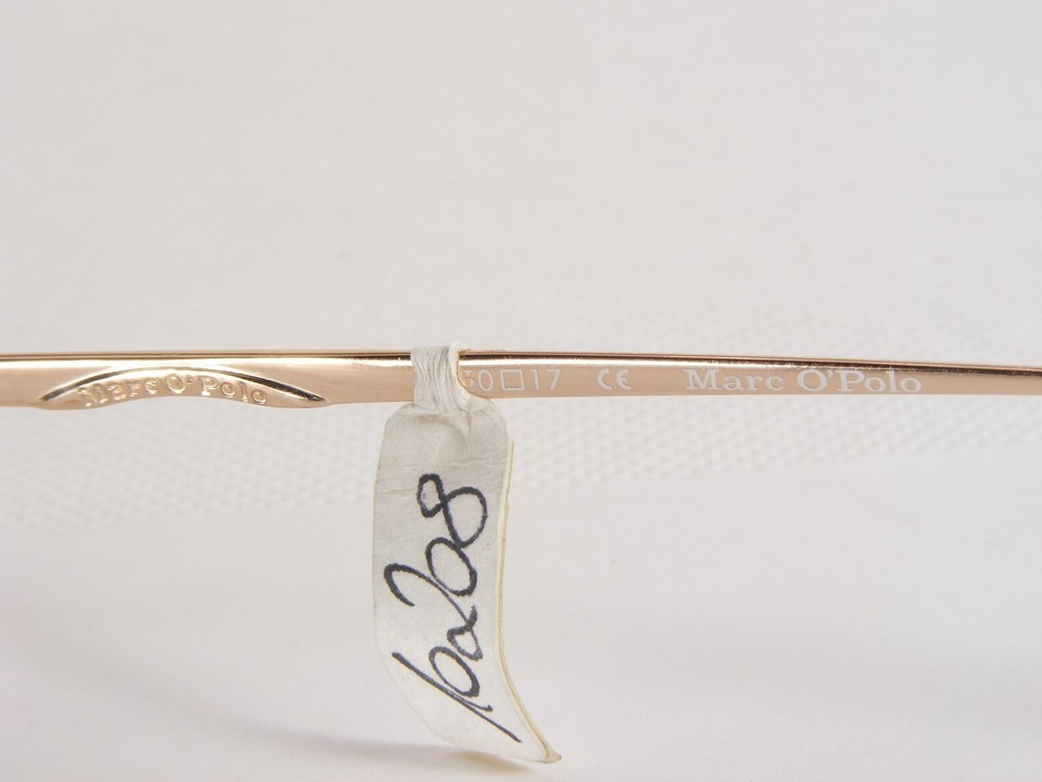 Vintage Marc O'Polo 3680 A Gold /Beige UNIQUE RARE EYEGLASSES GLASSES 50-17-140 Item image 13