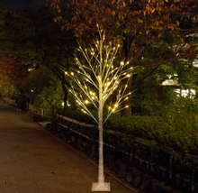 5FT Snowflake Christmas Tree with 72 LED Lamp - $49.99