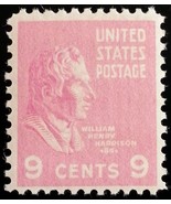 1938 9c William Henry Harrison, 9th President Scott 814 Mint F/VF NH - $1.47