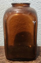 Antique Snuff Bottle from the late 1800&#39;s Orange Amber 3 Dots - $17.72