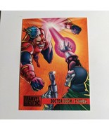 1995 Marvel Versus DC  Comic Trading Card Doctor Doom vs Captain Marvel ... - $6.23