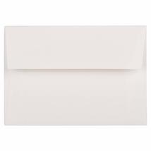 JAM PAPER A10 Strathmore Invitation Envelopes - 6 x 9 1/2 - Bright White Laid -  - £17.54 GBP