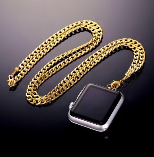24K Gold 42MM Apple Watch And gold Neckless Item image 9