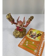 Skylanders Eons Elite Trigger Happy Gold w/ trading card figure figurine... - £26.68 GBP