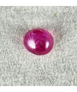 CERTIFIED 8 MM NATURAL BURMA RUBY ROUND CABOCHON 2.58 CTS GEMSTONE RING ... - £887.37 GBP