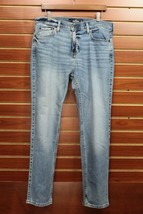 Men&#39;s Hollister by Abercrombie DAD Jeans Flex Denim Faded Medium Wash 32/30  $60 - $29.68