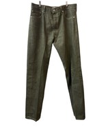 Levi&#39;s Original 501 Regular Fit Button Fly  Men&#39;s Jeans Green Denim 36 X 36 - £23.86 GBP