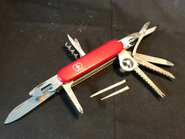 Victorinox Officer Suisse Rosterei Multi-Tool Knife Switzerland Blade Corkscrew - £40.02 GBP