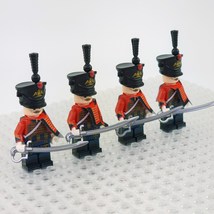 4pcs Napoleonic Wars Russian Guard Hussar Russian Soldiers Minifigures - $12.99