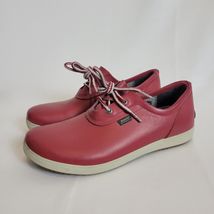 BOGS Quinn Everydry Durafresh Waterproof Shoes Sneaker Lace Cranberry 10... - $512.79 MXN