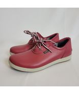BOGS Quinn Everydry Durafresh Waterproof Shoes Sneaker Lace Cranberry 10... - $512.79 MXN