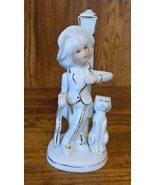Vintage Italian Campodimonte Porcelain Figurine 1970 - $445.14 MXN
