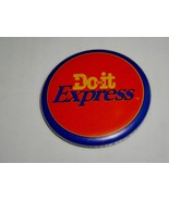 Harbison Walker International Pinback Button Do It Express HWI 1 7/8&quot; Di... - $13.77 CAD