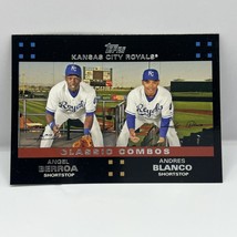 2007 Topps Baseball Angel Berroa / Andres Blanco Base #659 Kansas City R... - $1.97