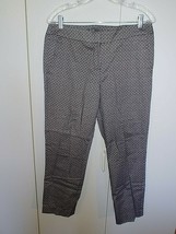 Donna Ricco New York Ladies Cropped COTTON/SPANDEX PANTS-8-NWOT-CUTE/COMFY-NICE - £11.18 GBP
