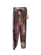 West Kei Taupe Tie Dye Jogger Pants Extra Small XS NEW NWT - $24.74