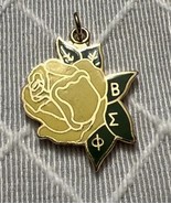 Vintage Beta Sigma Yellow Rose 1” Charm - €29,91 EUR