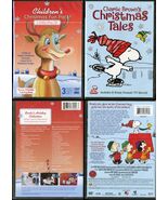 CHILDREN'S CHRISTMAS FUN PACK 2 DVD 1 CD &amp; CHARLIE BROWN'S CHRISTMAS TAL... - $14.95