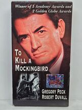 To Kill A Mockingbird VHS 1962 Classic Drama Jambeos Gregory Peck - $6.92