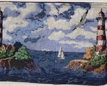 Long Tapestry Table Runner(13&quot;x72&quot;) NAUTICAL,SEA,OCEAN,LIGHTHOUSE,BIRD &amp;... - $23.75