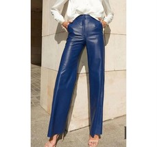 Women&#39;s Leather Pant Real Soft Lambskin Leather Handmade Stylish Party T... - £84.30 GBP+