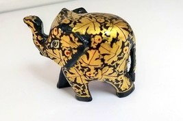 Indian Elephant Antique Style Kashmiri Paper mache Hand Painted Handicraft #05 - £12.77 GBP