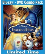 Disney&#39;s BEAUTY and the BEAST (Blu-ray 3-Disc Diamond Edition) w/Slipcov... - $12.95