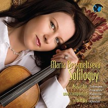 Soliloquy: Music for Unaccompanied Violin [Audio CD] BESSMELTSEVA,MARIA - £10.84 GBP