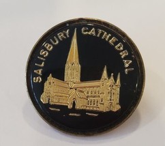 SALISBURY CATHEDRAL England Collectible Travel Souvenir Lapel Hat Pin Pi... - $16.63